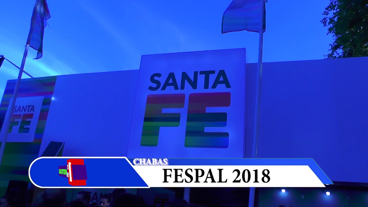 FESPAL 2018 Y LA PALABRA DE LUCAS LESGART, INTENDENTE DE CHABAS.