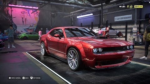 Need For Speed Heat- DODGE CHALLENGER SRT8 