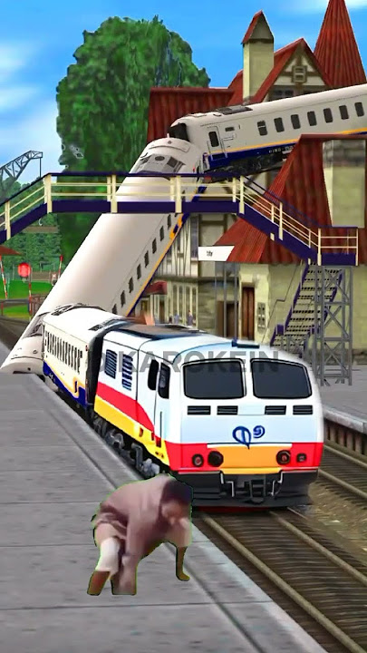 Kereta api ngagetin orang huh#shorts#keretaapi#railway