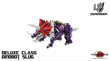Video Review of the Transformers Age of Extinction: Deluxe Class Dinobot Slug