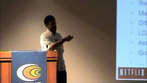 From Data to Knowledge 205 Xavier Amatriain