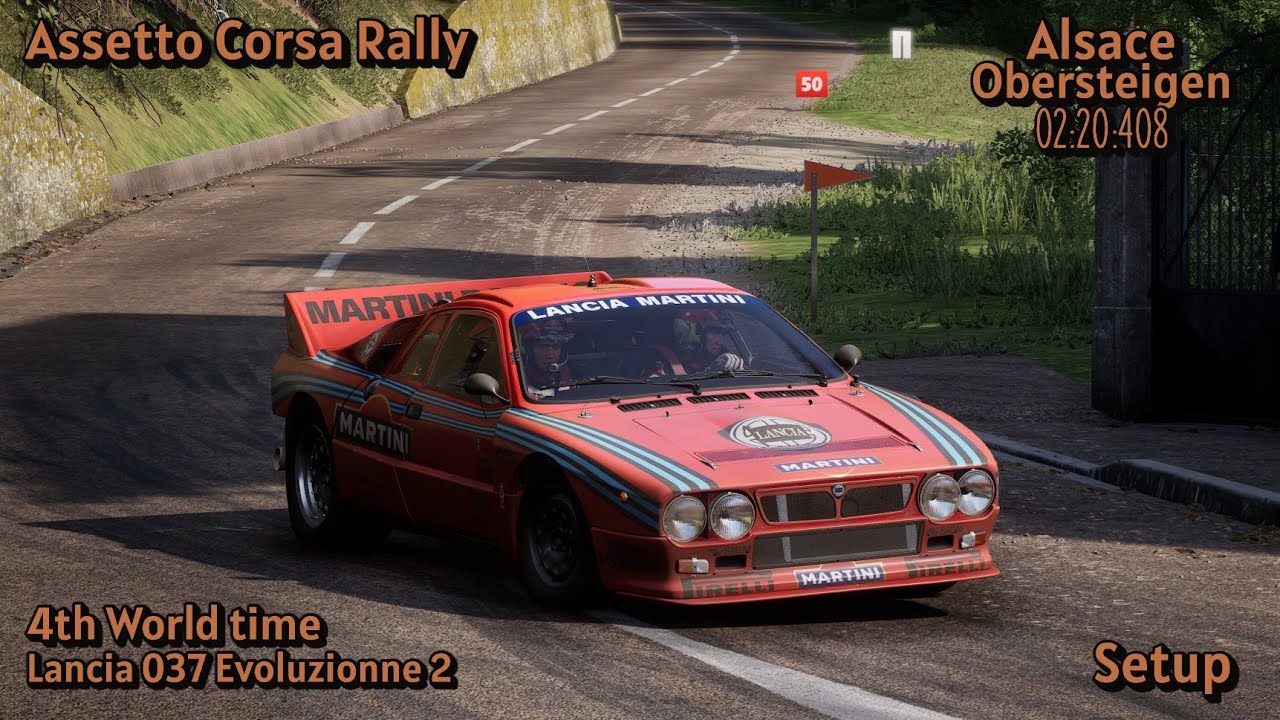 ⏱️4th World Time Rally Alsace - Obersteigen | Lancia 037 Evo2 - 1984 ...