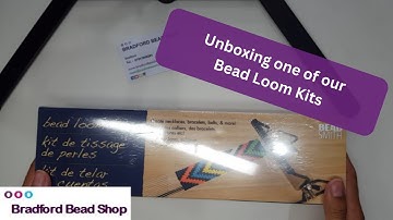 Unboxing of a new beading loom