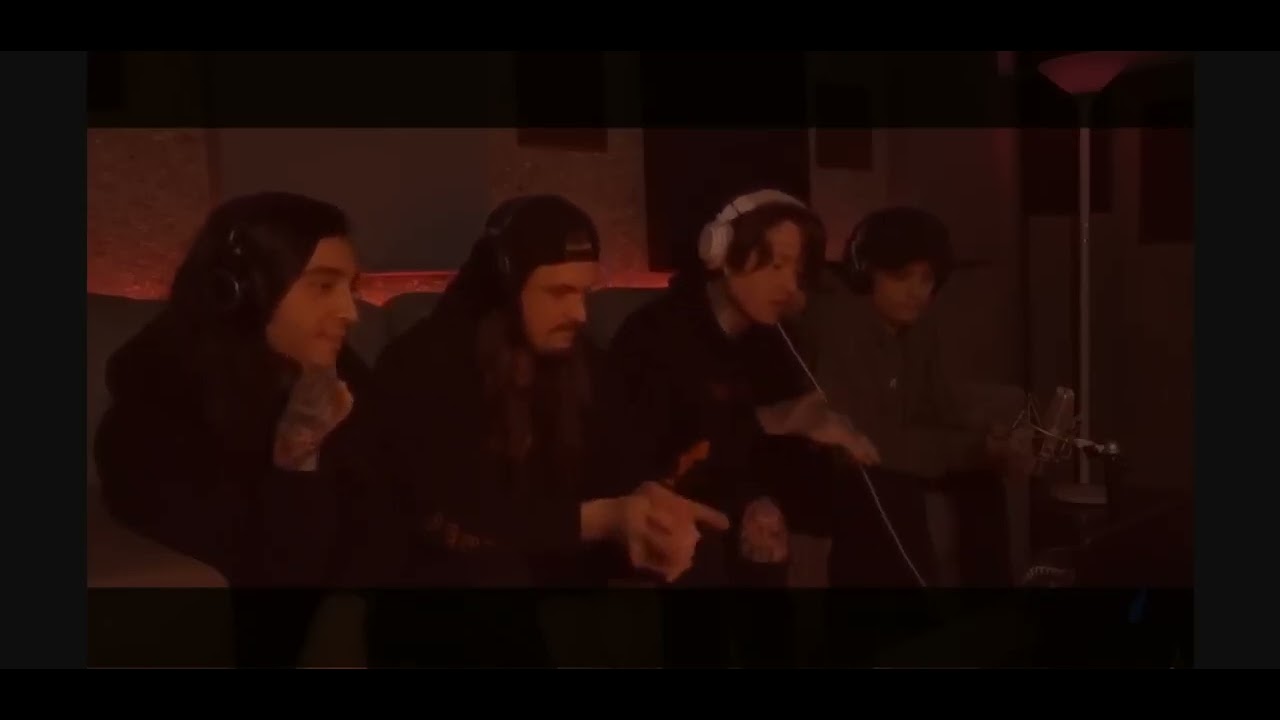 Bad Omens | 'The Death of Peace of Mind' Album Listening Party 🖤 25.02.2022 | Re-Upload