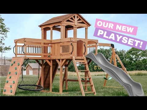 Our New Backyard Discovery playset by Madelyn Houser Webb