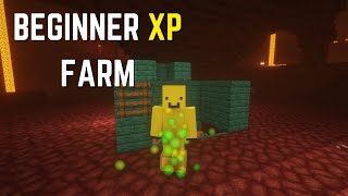 Minecraft Easy XP Farm Tutorial 1.20! No Mob Spawner (Early Game Farm)