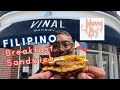 Boston Food Review: Filipino Breakfast Sandwiches feat @Johnnyboyeats Pop-Up | Longganisa Sausage