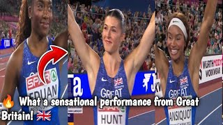 🔥 Women’s 4×100m Relay Final: Great Britain 🇬🇧 Storm to GOLD 🥇 | European Athletics Championship2026