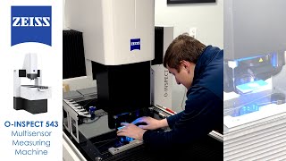 Measuring the diameter and depth of small holes on the ZEISS O-INSPECT #metrology