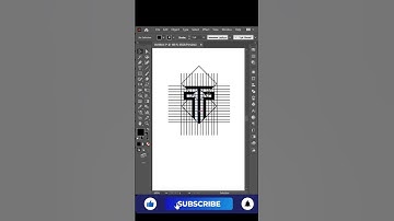 How To Draw PTP or Any Letters Logo  Design Tutorial I Adobe Illustrator #logoshorts