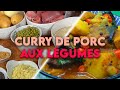 Curry De Porc aux légumes à l'indienne.