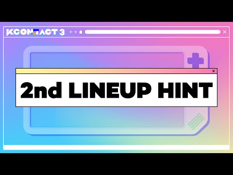 [KCON:TACT 3] 두 번째 라인업 힌트!
