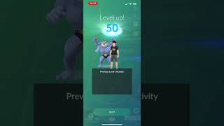 Reaching Level 50 in Pokémon Go