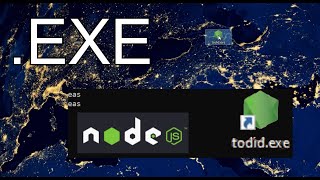 Empaquetar APP de nodejs en un .exe