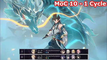 Honkai: Star Rail [ MoC 10 - 1C] - 3 Star Full Run Version 1.3