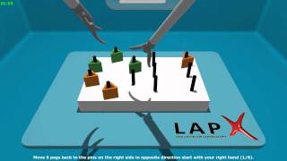 LAP-X - Novice II - Peg Transfer Right Handed