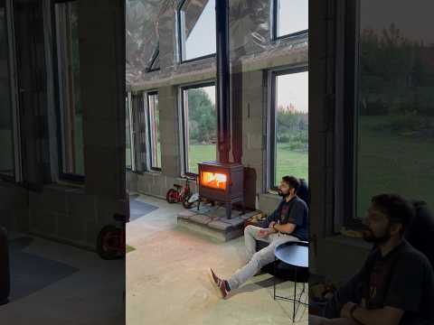 Чугунная печь для