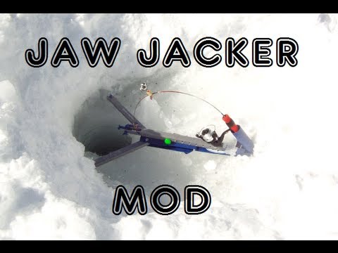 Jaw Jacker Ice Fishing Modification - Fishing Tip for Lite Biters