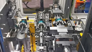 Automatic Electric Induction motor assembly line