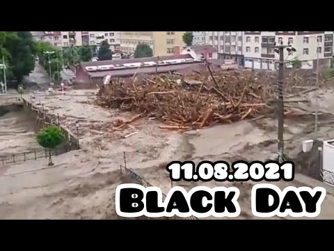 New video Bozkurt flood disaster, पानी की बाढ़ 11.08.2021 #bozkurtselfelaketi