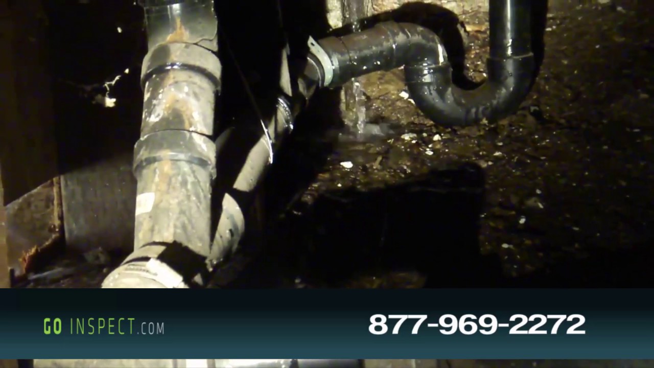 Tub Leak Under House Go Inspect 877 969 2272 YouTube