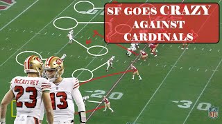 49ers Playbook: SF goes CRAZY against the Cardinals - week 15 film analysis