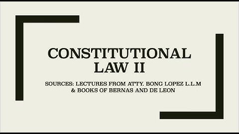 CONSTITUTIONAL LAW 2 (HIERARCHY OF RIGHTS-THREE INHERENT POWERS OF THE STATE) PART 1