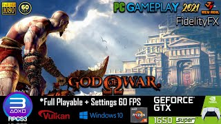 RPCS3 God of War 1 HD PC Gameplay | Full Playable | PS3 Emulator | 1080p60FPS | 2021