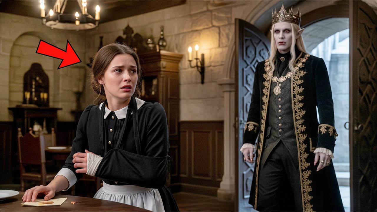 “Can You Come Get Me?” Abused Waitress Called the Vampire King — After Her Ex Broke Her Arm