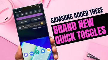 Samsung Added These BRAND NEW QUICK TOGGLES on ONE UI 5.0 Android 13 !