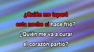 Video thumbnail of "Corazon Partio, con letra - Ale Sanz karaoke"