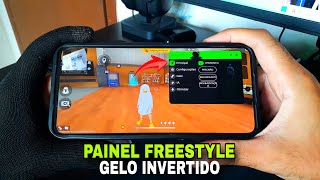TESTEI O NOVO PAINEL FREESTYLE GELO INVERTIDO☠️🔥 (ANTI-BAN) - FREE FIRE 