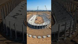 retractable roof sport stadium #construction #stadiumvibes