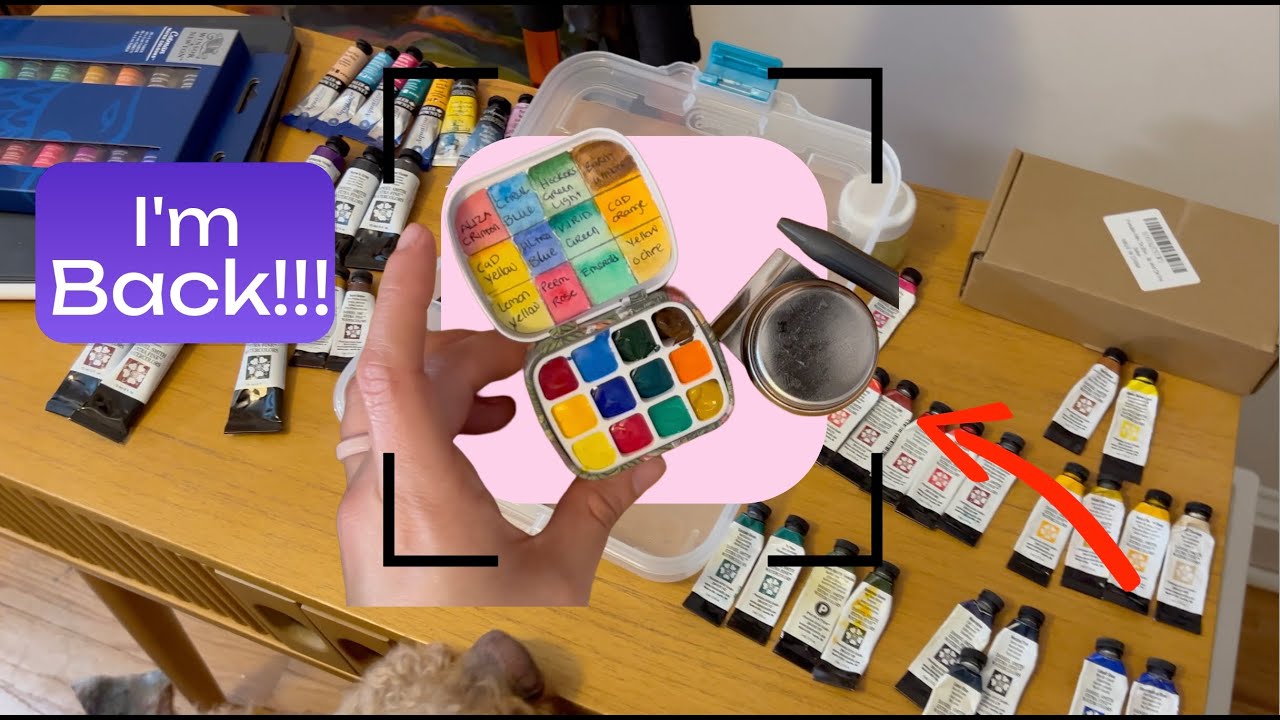I’m Back! Let’s Catch Up + Fill a Fresh Palette 🎨✨