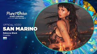Rebecca Black - Crumbs | San Marino 🇸🇲 | Official Video | Planetvision 18