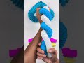 Creating ASMR Mini Crunchy POP TUBE #colors #diy#satisfyingvideos #relaxing #oddasmr #poptubesounds