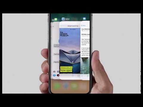 iPhone X - Lock screen and home screen experience