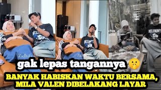 Doesnt Let Go Of Her Hands  Behind The Scenes Mila Valen Spends Time Together