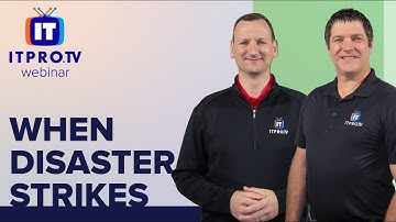 Webinar Teaser: When Disaster Strikes - An IT pro