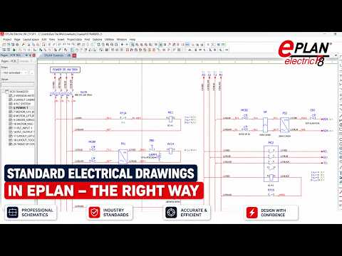 Standard Electrical Drawings in EPLAN Explained