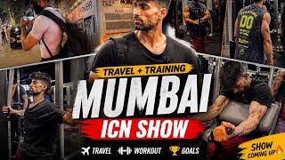 Mumbai Travel for ICN natural Bodybuilding show 3 Days out #workout #carbsloading