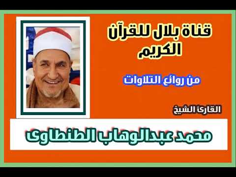 الشيخ محمد عبدالوهاب الطنطاوى وما تيسر من سورة الأحقاف