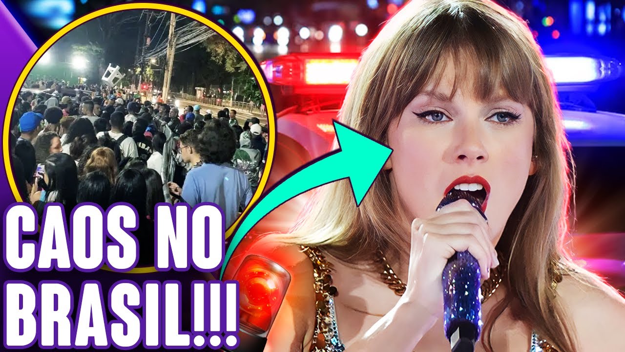 TAYLOR SWIFT REVOLTA BRASILEIROS APÓS ESCÂNDALOS EM SHOWS! | Virou Festa