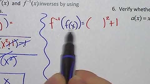 Finding the Inverse of a Nonlinear Function