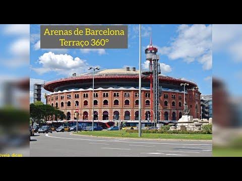 Arenas de Barcelona 🇪🇦 O que fazer na cidade? Terraço 360°, restaurantes,  shopping e mais 