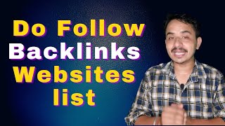 Dofollow Backlinks 2021 | Dofollow Backlinks Instant Approval | Do Follow Backlinks Websites list