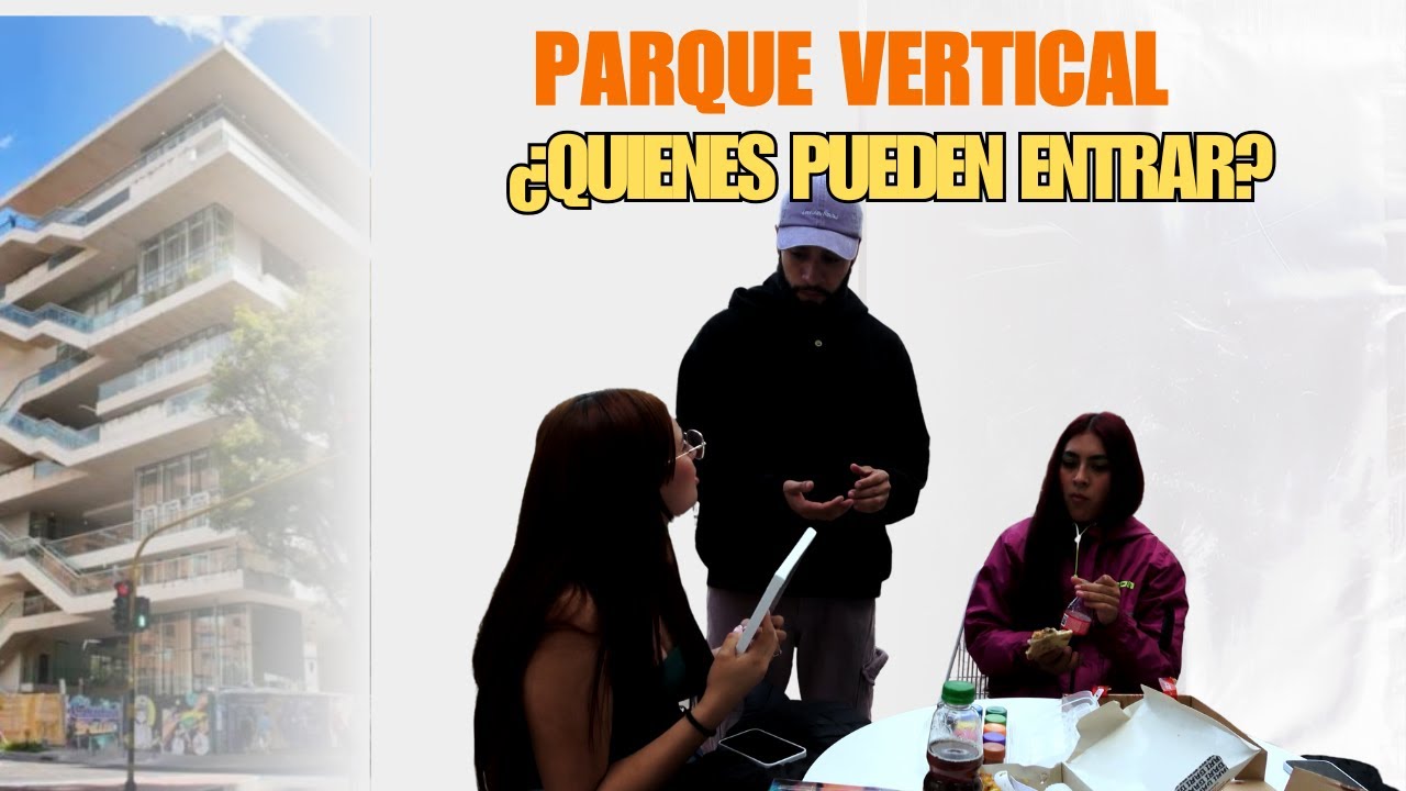COMEDIANTE en EL PARQUE VERTICAL CON PISCINA Y GIMNASIO DE BOGOTA-DIEGO OSORIO