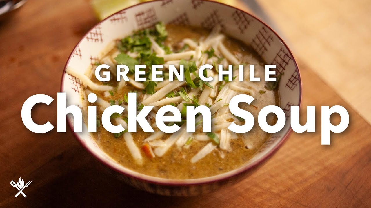 Green Chicken Chile Soup