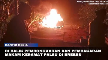 Bikin Resah! Komplek Makam Keramat di Brebes Dibongkar Warga, Ternyata Lahan Bekas Kandang Bebek