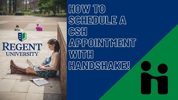 CSH Handshake Appointment Tutorial
